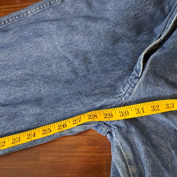 Vintage Hunters Glen High Waisted Jeans Sz 13/14 - Picture 10 of 11